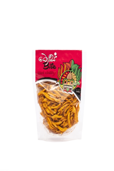 Dehydrated Jack Fruit Bites Hot Chilly (Kos Bite Hot Chilly)